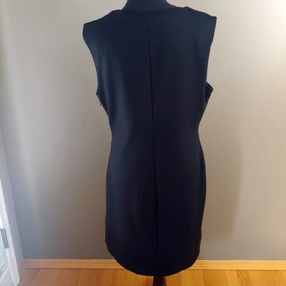 [SOLD] Desigual Birmania Woven Sleeveless Geometric Design Shift Dress - Picture 3 of 16